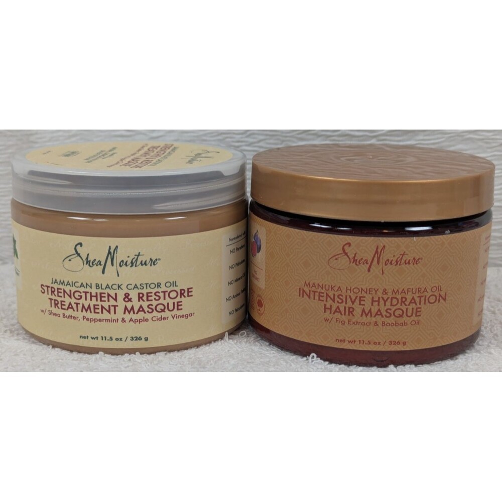 Shea Moisture - Strengthen Restore & Intensive Hydration - 11.5 oz